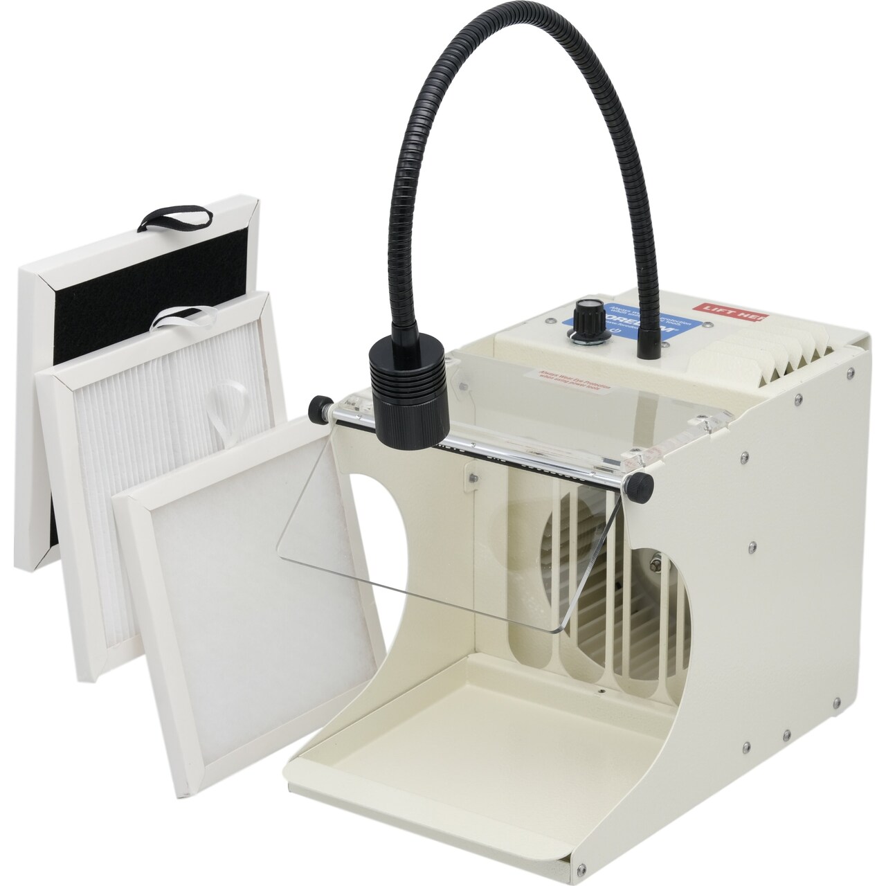 FOREDOM DUST COLLECTOR FILTER HOOD 110/220V MOTOR FOR GRINDING -POLISHING MAFH25